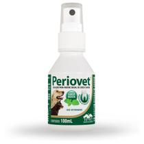 Periovet spray 100ml solução para higiene bucal para cães e gatos