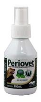 Periovet Spray 100ml Vetnil Higiene Bucal Cães e Gatos