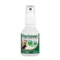 Periovet Spray Higiene Oral Pet Cães e Gatos Vetnil 100ml
