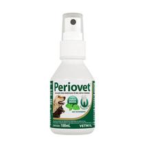 Periovet Spray Higiene Oral Pet Cães e Gatos Vetnil 100ml
