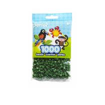 Perler Beads, 1.000 unidades, verde escuro (pacote com 6), compra a granel