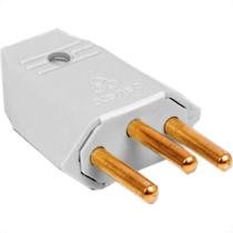 Perlex Pino Macho 2P+T 20A Cza.1048 - Kit C/10 Pc