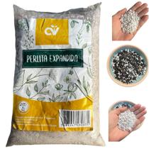 Perlita Expandida 3litros - Substrato P/ Jardinagem Plantas