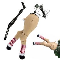Perna Rena Natal Arvore Natalina Movimento Chute Flexivel Decoraçao Janela Porta Enfeite Cenario Vitrine Casa Loja Perna Rena Natal Arvore Natalina Movimento Chute Flexivel Decoraçao Janela Porta Enfeite Cenario Vitrine Casa Loja