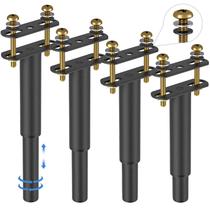 Pernas de apoio com estrutura de cama de altura ajustável O.HSNYIU 4 unidades