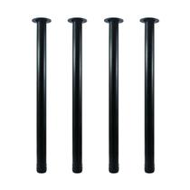 Pernas de mesa de metal altas ajustáveis Furniture QLLY 81,3 cm (conjunto de 4)
