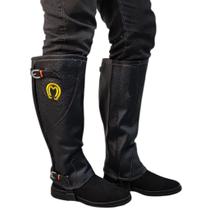 Perneira Vaqueta de Couro Mangalarga Cavalgada vaqueiro vaquejada Perneira Vaqueta de Couro Mangalarga Cavalgada vaqueiro vaquejada