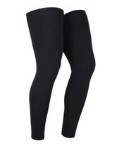 Pernito Ciclismo Compressão Média Proteção UV Mtb Bike Bicicleta Preto