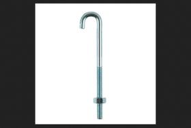 Perno en J ACE Hampton pequeño galvanizado en plata de 1,7 cm de largo Perno en J ACE Hampton pequeño galvanizado en plata de 1,7 cm de largo