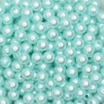 Pérola 10mm com Furo Azul - 250g