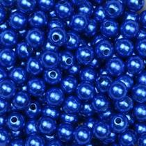 Pérola 10mm com Furo Azul Clássico - 250g