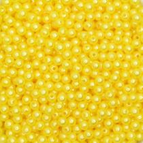 Pérola 6mm com Furo Amarelo - 250g
