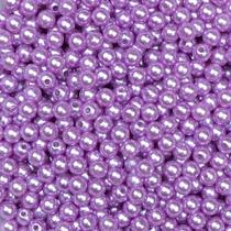 Pérola 6mm com Furo Lilás - 250g