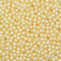 Pérola 6mm com Furo Marfim - 250g