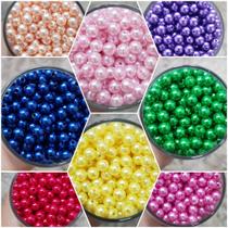 Pérola 6mm kit 1000 peças em 10 cores Pérola 6mm kit 1000 peças em 10 cores