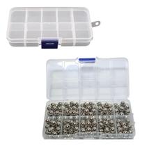 Perola Ab Inteira 8mm C/furo 250 Un Perolas Prata Metalizada