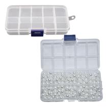 Perola Abs Inteira 8mm C/furo 250 Und Perolas Cor Branco