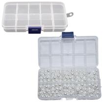 Perola Abs Inteira 8mm C/furo 250 Und Perolas Cor Branco