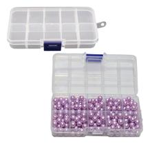 Perola Abs Inteira 8mm C/furo 250 Und Perolas Cor Lilás 211