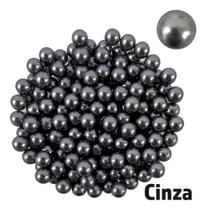 Perola Abs Inteira Sem Furo 6mm com Rebite Aprox. 800 Perolas Para Fazer Pulseiras Bijuteria Artesanato