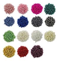 Perola Abs Inteira Sem Furo 6mm com Rebite Aprox. 800 Perolas Para Fazer Pulseiras Bijuteria Artesanato