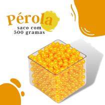 Pérola Amarelo Ouro 10Mm Pacote Com 500 Gramas - Nybc