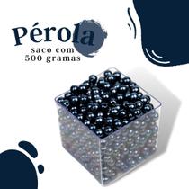 Pérola Azul Marinho 10Mm Pacote Com 500 Gramas - Nybc
