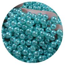 Pérola bola lisa 100 pçs 5mm ideal para bijuterias e artesanatos em geral - loop variedades