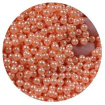 Pérola bola lisa 100 pçs 5mm ideal para bijuterias e artesanatos em geral