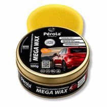 Pérola- Cera Com Carnaúba Cristalizadora, Mega Wax 100 GRS