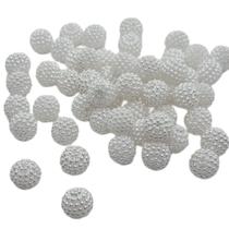 Perola Craquelada Amora 10mm com furo 100 unidades Menor Preço