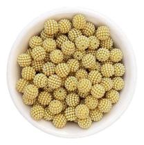 Perola Craquelada Passante Amora 10Mm Abs Com 100 Unidades