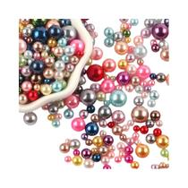 Pérola Imitada ABS Sem Furo De 3-10mm, Mistura Aleatória De 10g Para Enchimento De Vasos, DIY,