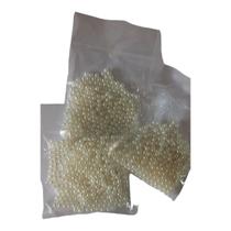 Pérola Inteira 6mm Com Furo Passante ABS 100 Gramas Cores