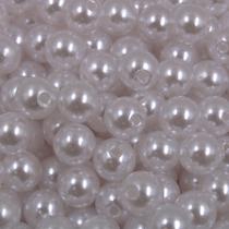 Perola Inteira Com Furo 10mm Em Abs Com 500Gr