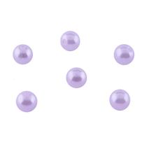 Pérola Rosa INTEIRA COM FURO 06MM EM ABS COM 500GR