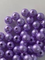 Pérola Roxo 6mm - Aprox.900 peças - 100g