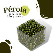Pérola Verde Cítrico 10Mm Pacote Com 250 Gramas - Nybc