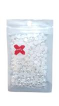 Perolas 1/2 abs 17g.6mm branca pct.c/300 - make+