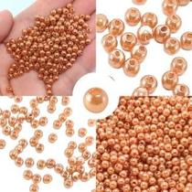 Pérolas 4mm c/ 1000 peças p/ bijuterias, colar, pulseira, brinco e artesanato Pérolas 4mm c/ 1000 peças p/ bijuterias, colar, pulseira, brinco e artesanato