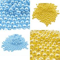 Perolas Abs 3mm Com Furo Passante - 2 Cores - 4000 peças Perolas Abs 3mm Com Furo Passante - 2 Cores - 4000 peças