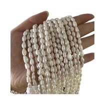 Pérolas Barrocas Naturais De Água Doce 4.5-5.5mm, Contas Irregulares Para Acessórios De Joias DIY,