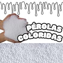 Pérolas De Eps Bolinhas De Isopor Coloridas 1 Litro Branca Pérolas De Eps Bolinhas De Isopor Coloridas 1 Litro Branca
