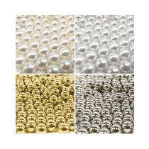 Pérolas Sem Furo 6mm Cores Sortidas - 500 peças Pérolas Sem Furo 6mm Cores Sortidas - 500 peças