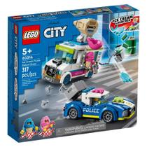 Perseguição Policial De Carro De Sorvetes Lego City - LEGO
