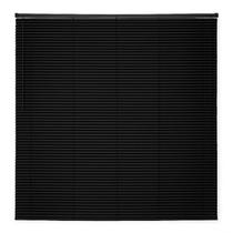 Persiana 60x80 PVC Premier 25mm Preta Persiana 60x80 PVC Premier 25mm Preta