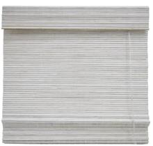 Persiana Bambu Romana Block Branca 80 (L) X 220 (A) cm Cortina Madeira C/ Bandô 0,80 x 2,20