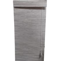 Persiana Bambu Romana Block Natural 120 (L) X 220 (A) cm Cortina Madeira C/ Bandô 1,20 x 2,20