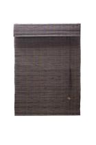Persiana Bambu Romana Marrom 80 X 220 Cm Com Bandô Persiana Bambu Romana Marrom 80 X 220 Cm Com Bandô