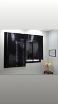 Persiana Black Horizontal 1,60m larg x 1,30m alt-Facil Instalação